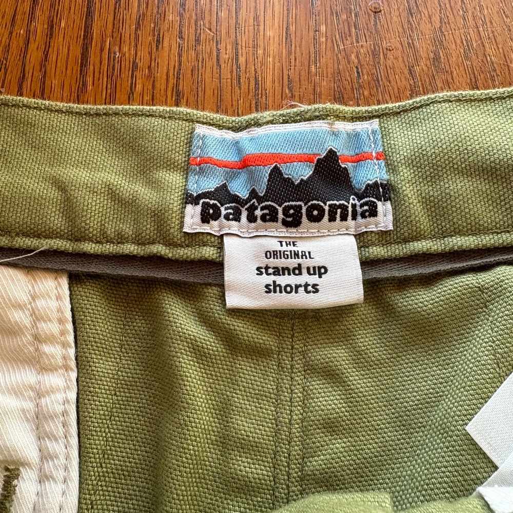 Patagonia Men’s Green Stand Up Shorts
